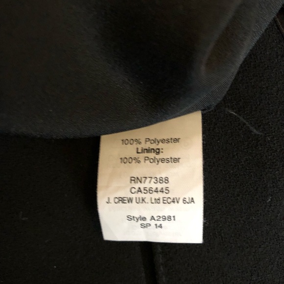 2 for 25 💥 J. Crew Classic Black Pencil Skirt Perfect Closet Basic - Picture 6 of 8